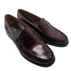 G.H. Bass Weejuns Whitney Leather Penny Loafer 7.5 Women's Wine Burgundy
